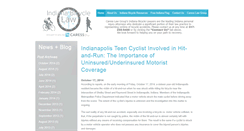 Desktop Screenshot of indianabicyclelaw.com